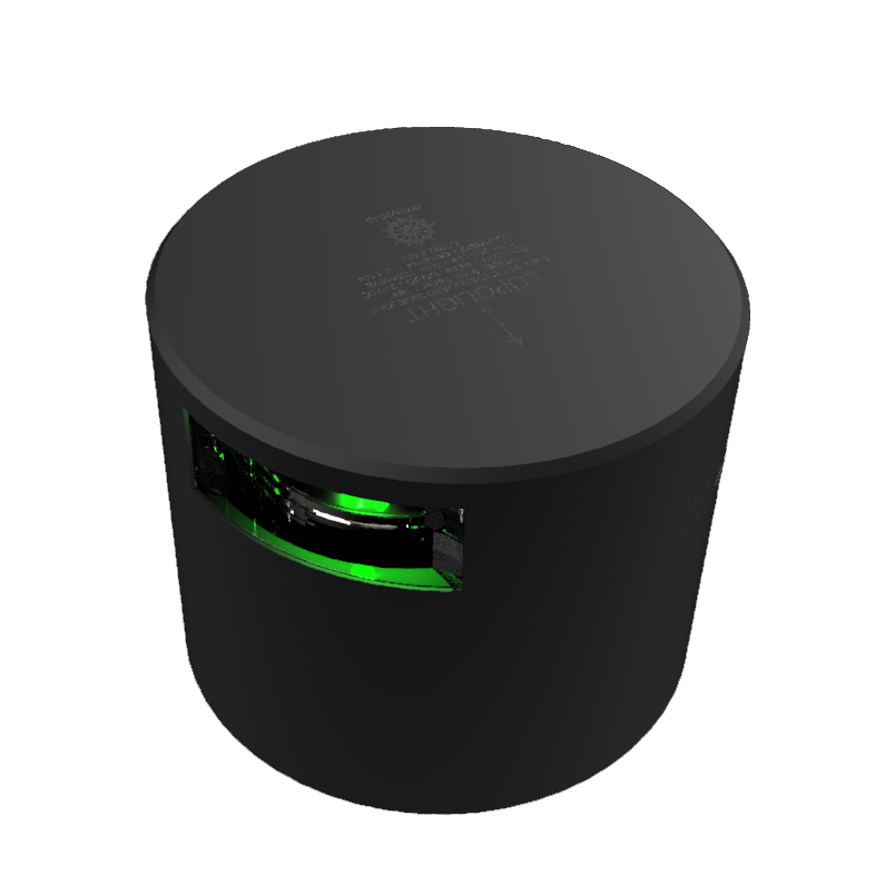 3nm Starboard, black anodized.